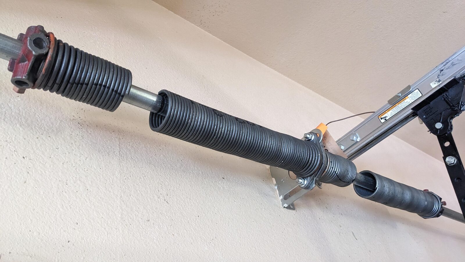 broken garage door spring