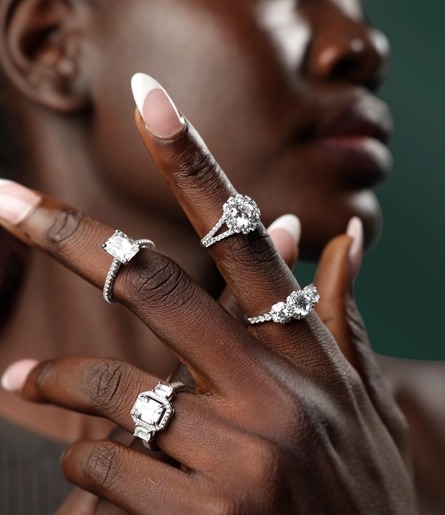 Designer engagement rings
