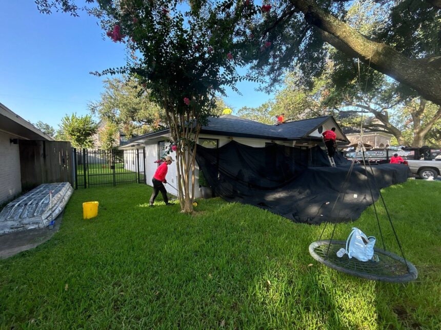 Roof repair in Houston