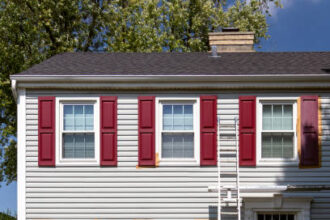 painting plastic shutters