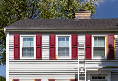 painting plastic shutters