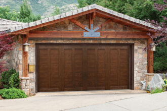 custom wooden garage doors