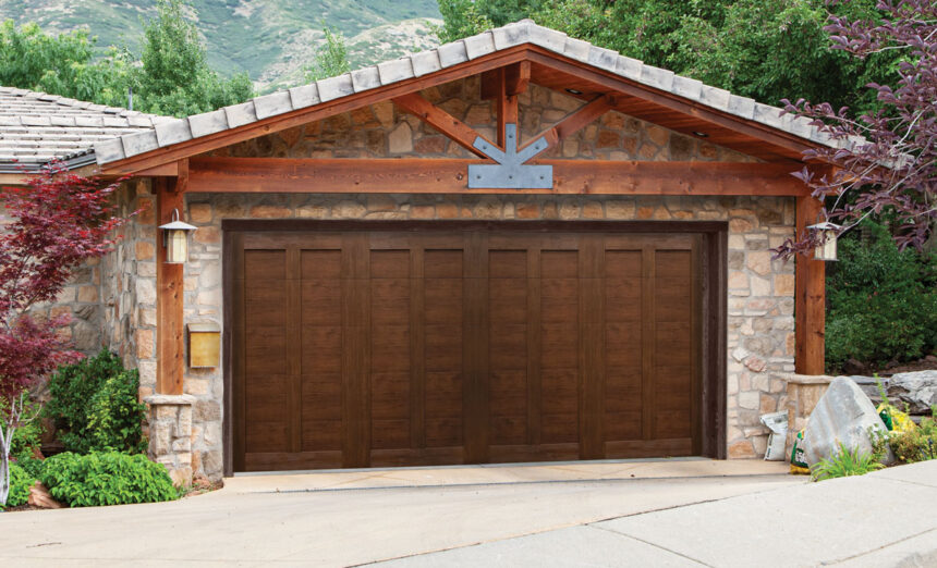 custom wooden garage doors