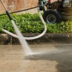 Commercial pressure washing