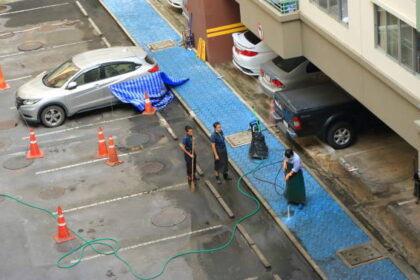 parking garage cleaning services